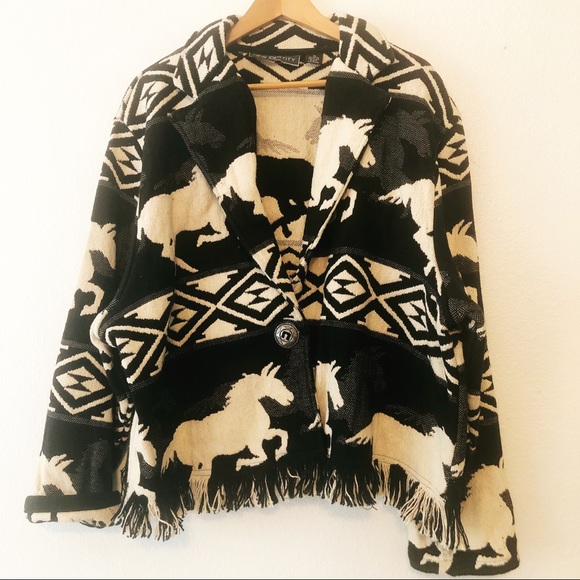 Jackets & Blazers - Vintage Southwestern Coat